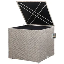 Casaria® Casaria Casaria Polyrattan Auflagenbox Creme 318L – Produktbild 1 von 1