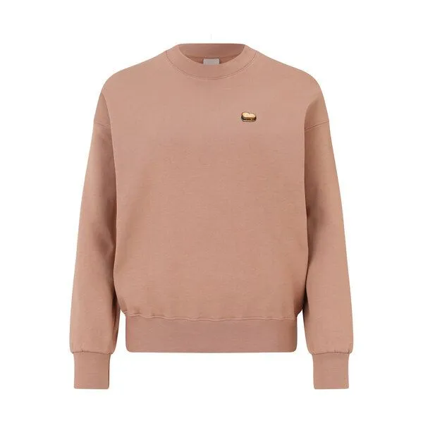 Iriedaily Iriedaily Burger Love Crewneck, Cedar rose (rosa), – Produktbild 1 von 3