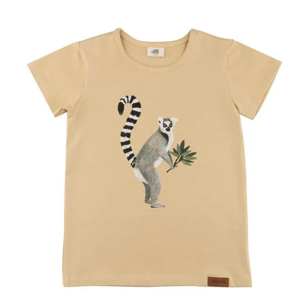 Walkiddy Walkiddy Baby/ Kleinkind T- Shirt *Lemurs* GOTS zertifiziert – Produktbild 1 von 2