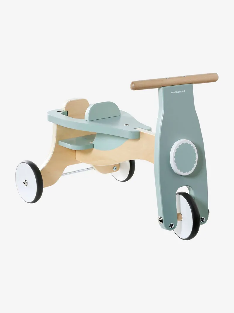 Vertbaudet Vertbaudet Kinder Dreirad mit Puppensitz, Grün, – Produktbild 1 von 2