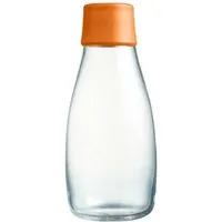 retap retap Trinkflasche 0,3 l aus Glas orange – Produktbild 1 von 1