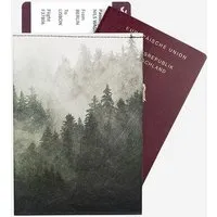 paprcuts paprcuts RFID Reisepasscover, Foggy morning (grün), – Produktbild 1 von 1