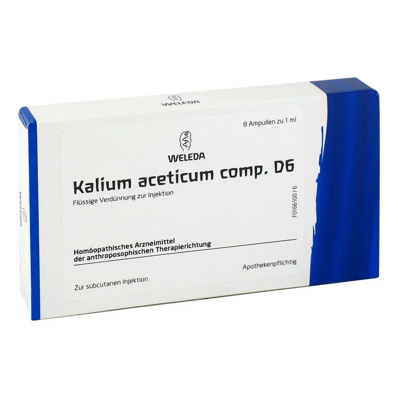 Weleda Kalium Acetic. Comp. D6 Ampullen – Produktbild 1 von 2