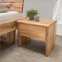 Cinall Cinall Nachttisch 'Unika', B 50 x T 36 x H 42 cm, Wildeiche geölt – Produktbild 1 von 1