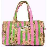 KIKOONI KIKOONI handgefertigte große Baumwolltasche "K. Shopper", Poppy tiger candy, – Produktbild 1 von 1