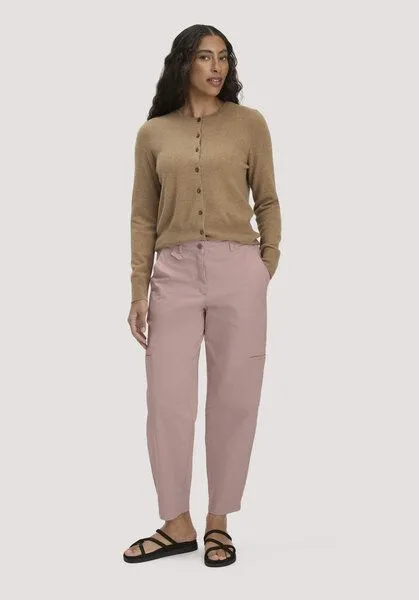 hessnatur hessnatur Hose Soft Utilty Cargo Relaxed aus Bio-Baumwolle, Rosé, – Produktbild 1 von 4