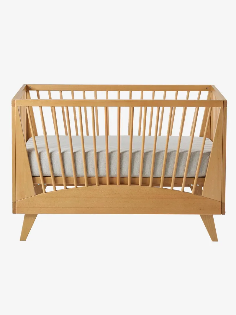 Vertbaudet Babybett SUNSET 60x120 cm Gitterbett, Braun, – Produktbild 4 von 4