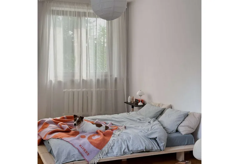 Karup Design Futonbett Bettgestell JAPAN BED Futonbett aus FSC®-zertifiziertem Massivholz (Mit Lattenrost), zeitlos, bequem & in mehreren Farben und Größen erhältlich, Beige, – Produktbild 7 von 8