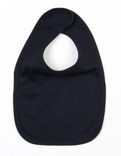 Babybugz Babybugz Baby Lätzchen Spucktuch Vegan mit weichem Klettverschluss im Nacken, Black, – Produktbild 2 von 3