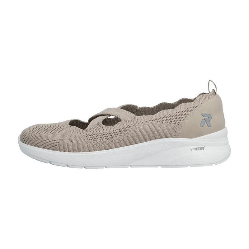 Rieker Rieker M8554-62 für Damen, beige, Größe 43 EU, Beige, – Produktbild 5 von 7