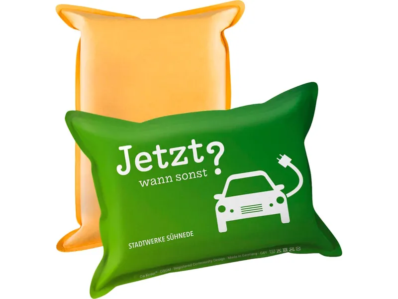 Scheibenschwamm 'CarKoser' 2-in-1 aus recycling PET – Produktbild 1 von 1