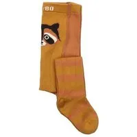 Walkiddy Nachhaltige Walkiddy Curious Raccoons Tights Socks - Umweltfreundliche Braun Strumpfhosen – GOTS zertifiziert – Produktbild 1 von 1