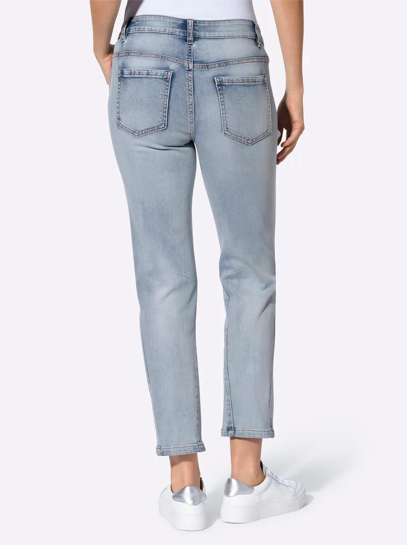 heine Boyfriend-Jeans, Blue-bleached, – Produktbild 2 von 2