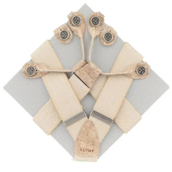 klYmp klYmp Hosenträger 'classic' uni vegan, Natur, – Produktbild 1 von 4