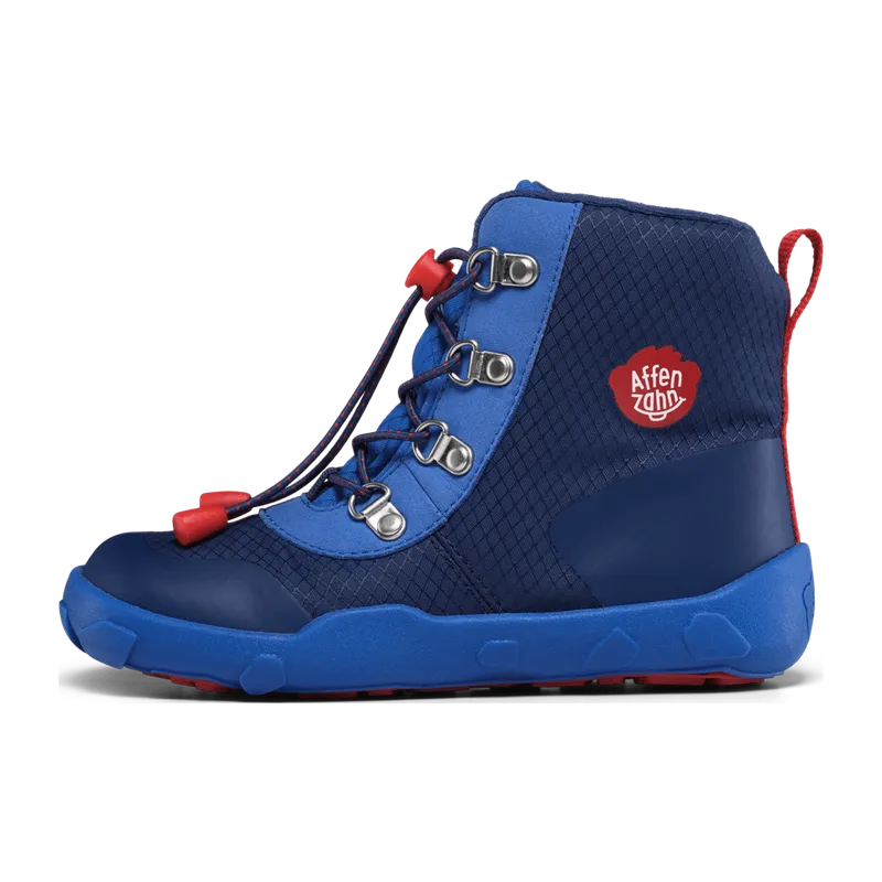 Affenzahn Affenzahn Winterstiefel Vegan Discovy Wal für Kinder, blau, Größe 32 EU, Blau, – Produktbild 2 von 6