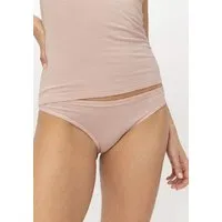 hessnatur hessnatur Slip low cut aus Bio-Baumwolle und Tencel Modal, Puder, – Produktbild 1 von 3