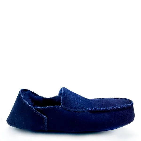 thies thies 1856 ® Cozy Moccasin aus Schaffell, Navy, – Produktbild 1 von 4
