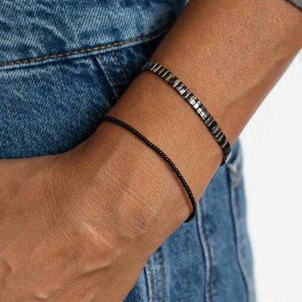 juni juni Schwarzes Armband-Set "Rogue" – Produktbild 2 von 4