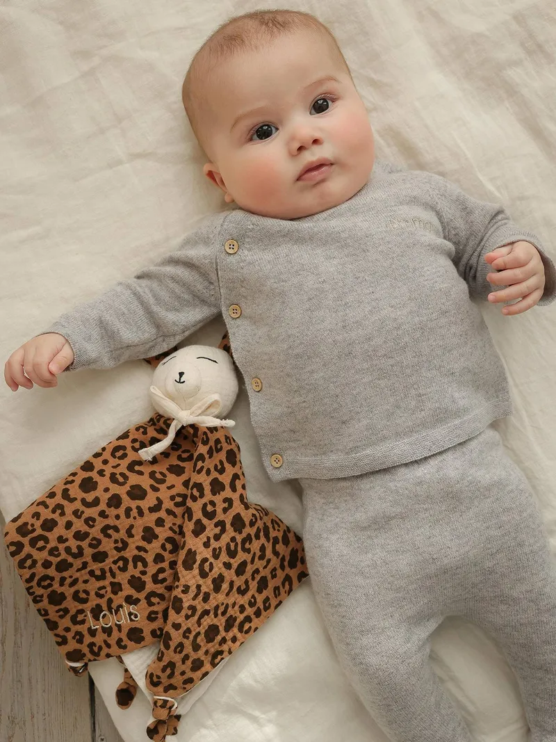 Envie De Fraise Baby-Set, Grau meliert, – Produktbild 2 von 4