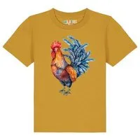 watabout kids watabout.kids T-Shirt Kinder Grimmiger Gockel, Ochre, – Produktbild 1 von 1