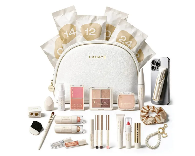 LAHAYE Adventskalender Beauty 2026 "be gorgeous" - (Set), 24 Beauty & Make-up Überraschungen – Produktbild 1 von 5