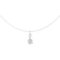 pakilia pakilia Silber Kette Schildkröte minimalistisch Fair-Trade und handmade – Produktbild 1 von 1