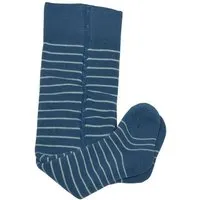 grödo Grödo Baby Frottee-Strumpfhose geringelt Bio Baumwolle Elasthan, Marine-geringelt, – Produktbild 1 von 1