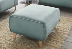 Home affaire Hocker Janek, mit Keder in scandinavischem Design – Produktbild 1 von 1