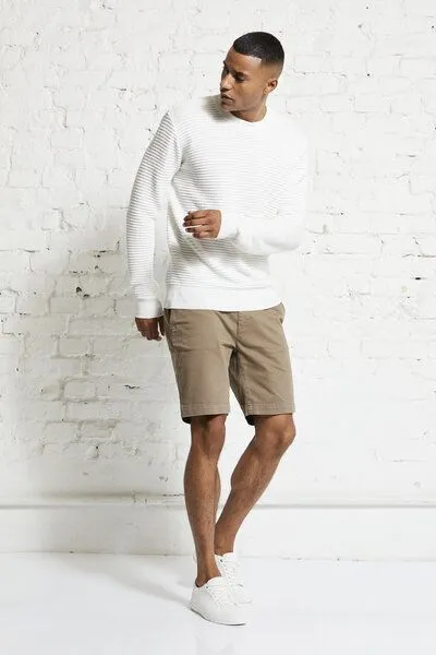 Wunderwerk Wunderwerk Herren Strick Pullover aus Bio Baumwolle "Crewknit crossrib male", Ivory (ivory 103), – Produktbild 1 von 1