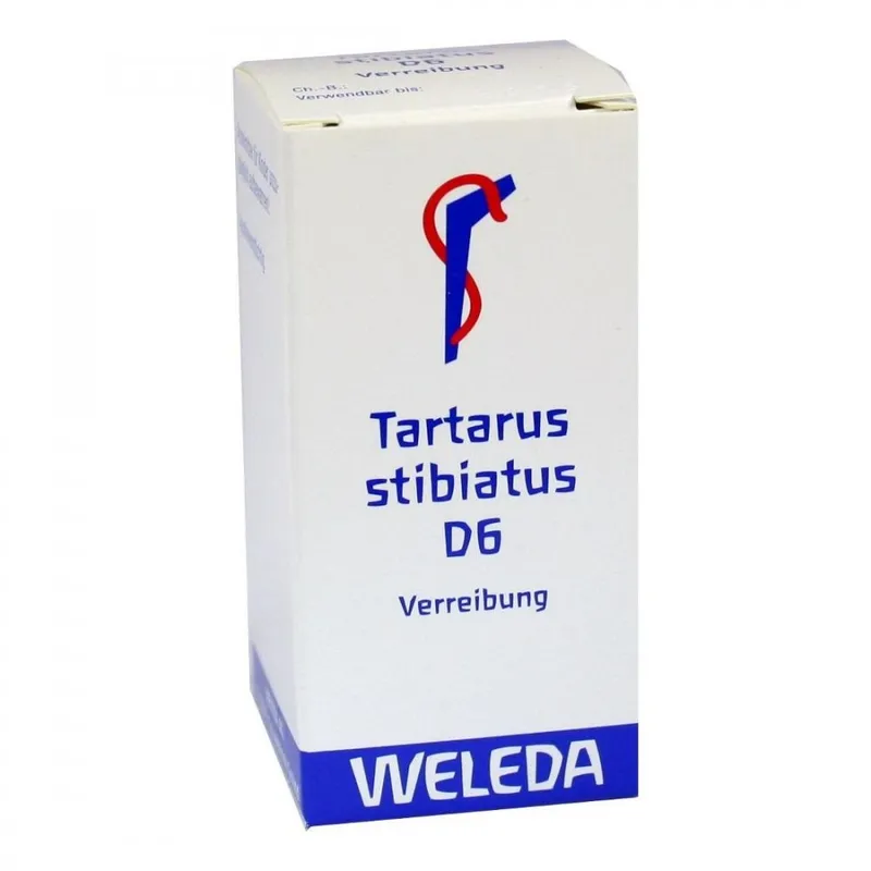 Weleda Tartarus Stibiatus D6 Trituration – Produktbild 1 von 2