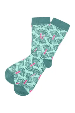 Tranquillo Sneakersocken Ilkaa aus Bio-Baumwolle - ocean wave / 39–42 – Produktbild 1 von 1