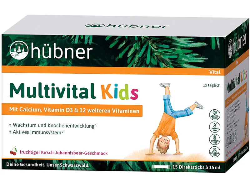 hübner hübner Direktsticks "Multivital Kids", 225 ml – Produktbild 1 von 1