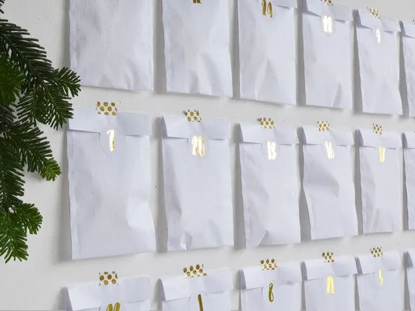 renna deluxe renna deluxe DIY Adventskalender zum Befüllen, Silber, – Produktbild 4 von 4