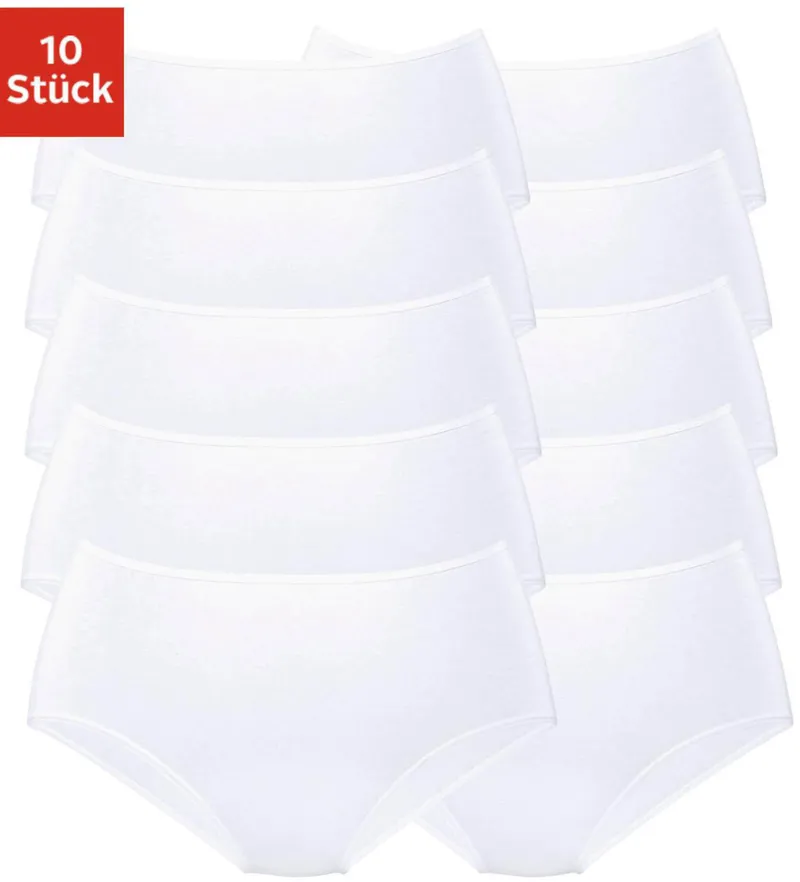 petite fleur by Lascana Hüftslip weiß, Weiß, – Produktbild 3 von 3