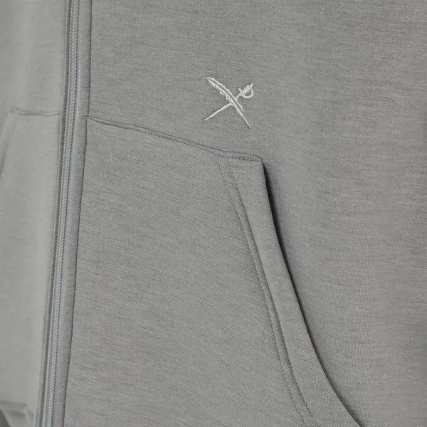 Iriedaily Iriedaily Enzo Zip Hoodie, Heather (grau), – Produktbild 3 von 4