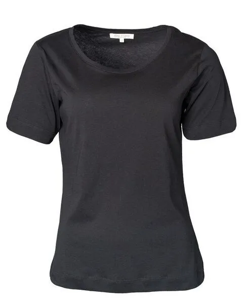 Alma & Lovis Alma & Lovis Basic T-Shirt aus 100% Bio-Baumwolle ‚Tee‘, Schwarz, – Produktbild 4 von 4