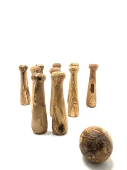 Olivenholz erleben Olivenholz erleben Bowling "At Home" aus Olivenholz – Produktbild 1 von 1
