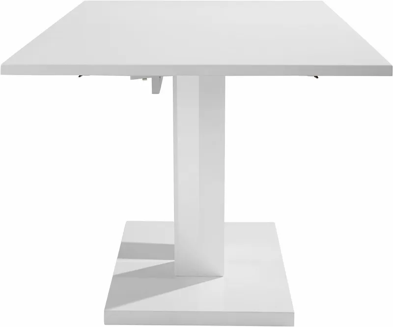OTTO home Esstisch ausziehbar Andy (Tisch, Esstisch), mit Auszugsfunktion, 2 Breiten (140-180 cm oder 180-220 cm), Weiß, – Produktbild 4 von 8