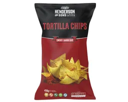 HENDERSON & SONS Knabberei, Henderson and Sons Smoky Barbeque Tortilla Chips glutenfrei 450g – Produktbild 1 von 1