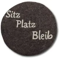 Frida Feeling Frida Feeling Filzkissen rund Ø 35 cm "Sitz Platz Bleib" – Produktbild 1 von 1
