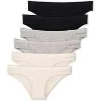 ORGANICATION ORGANICATION KAMILLA | Slip aus Bio-Baumwolle und TENCEL Modal im 6er-Pack, Mix-6, – Produktbild 1 von 1