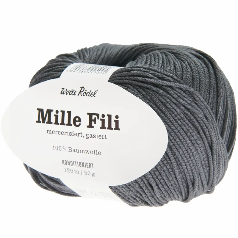 Wolle Rödel Wolle Rödel Mille Fili Anthrazit, Anthrazit, – Produktbild 1 von 1