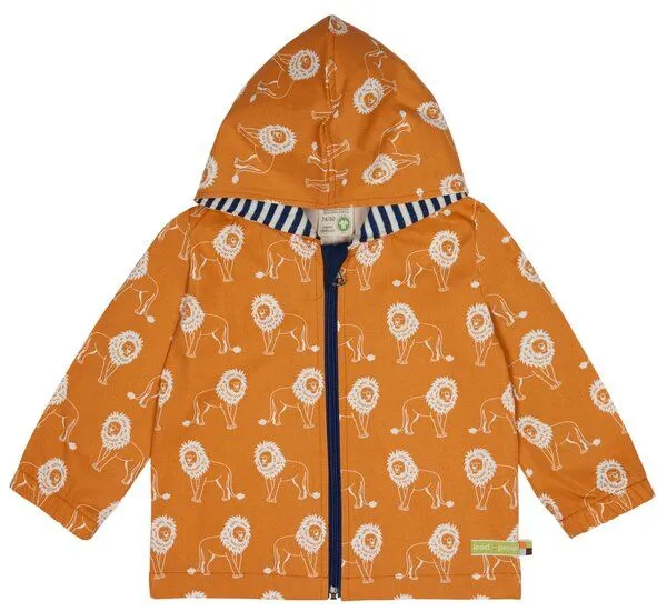 loud + proud loud + proud Babys & Kinder Outdoorjacke, GOTS-zertifiziert, Carrot(orange), – Produktbild 1 von 2