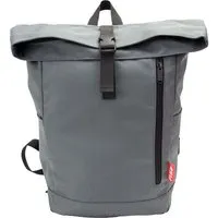 Recycle Bags Rucksack 'Rolltop Backpack' aus recycelten PET-Flaschen, grau – Produktbild 1 von 1