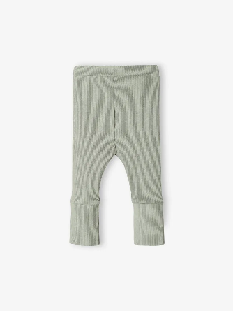 Vertbaudet Baby Leggings, Salbeigrün, – Produktbild 2 von 4
