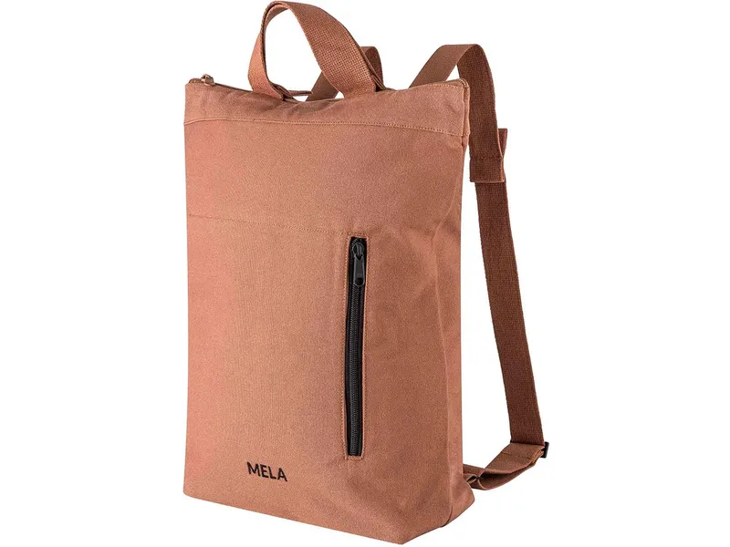 MELA Hybrid Rucksack ANIL | von MELA | Fairtrade & GOTS zertifiziert, Nougat, – Produktbild 1 von 5