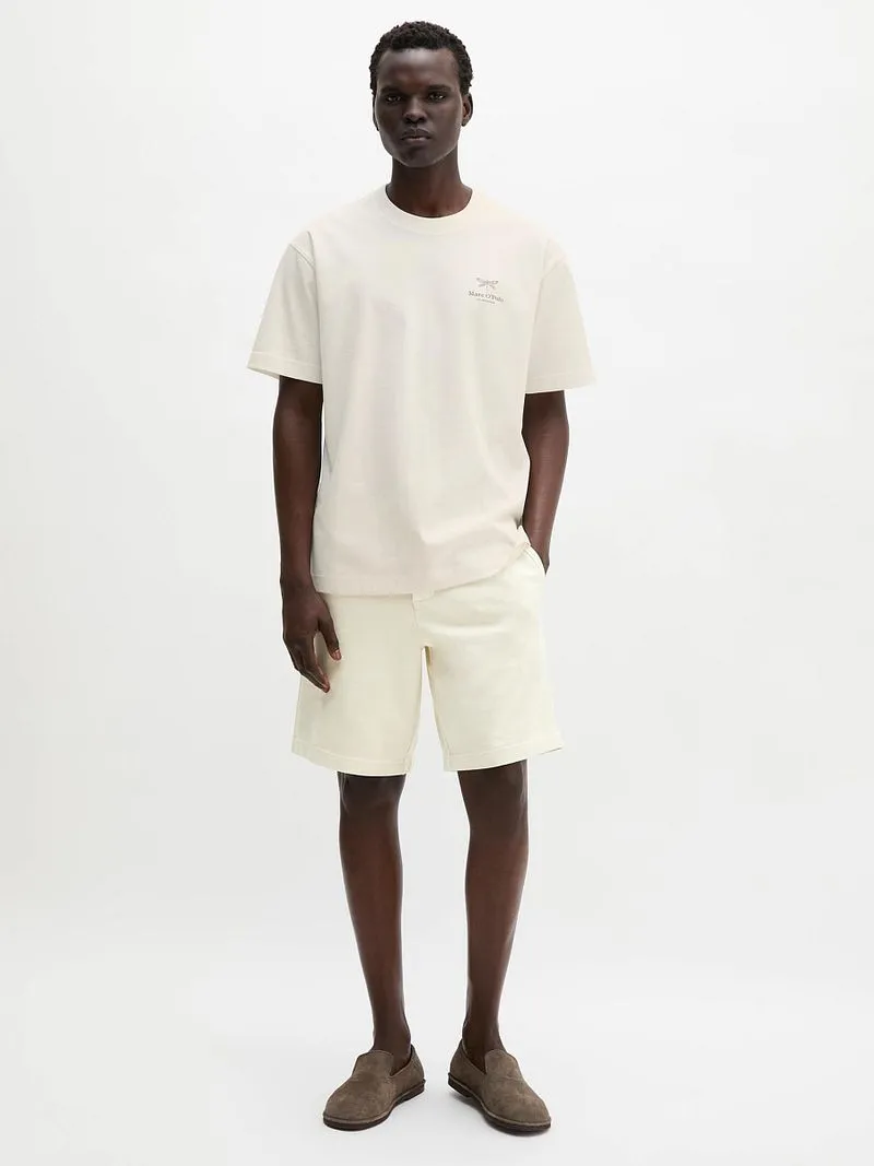 Marc O'Polo Marc O'Polo T-Shirt Backprint Weiß - Größe XL, Wollweiß, – Produktbild 2 von 5