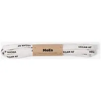 MoEa MoEa Weiße Schnürsenkel - Vegan AF, Vegan af, – Produktbild 1 von 1