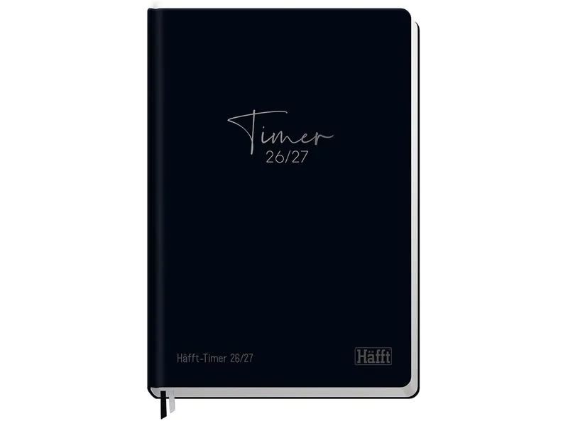 Häfft Häfft Timer-Jugendkalender 2026/27 DIN A5, Black Edition – Produktbild 1 von 1