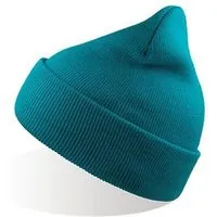 Atlantis Headwear Atlantis Headwear Atlantis Mütze mit Bund in 35 Farben erhältlich, Türkis, – Produktbild 3 von 3
